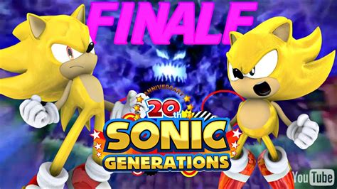 Sonic Generations Walkthrough Finale Xbox360 Time Eater Boss Credits
