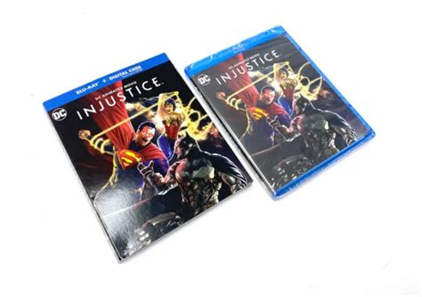 Dc Injustice Justice League Blu Ray Digital Slipcover 2021 Brand