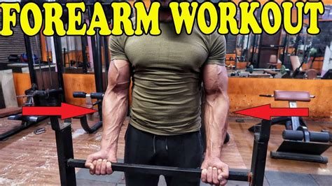 Huge Forearm Workout Top 3 Forearm Exercise Homegym Youtube
