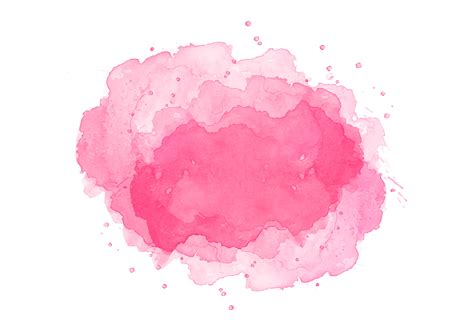 Pink Watercolor Splash Vector Art Icons And Graphics For Free Download