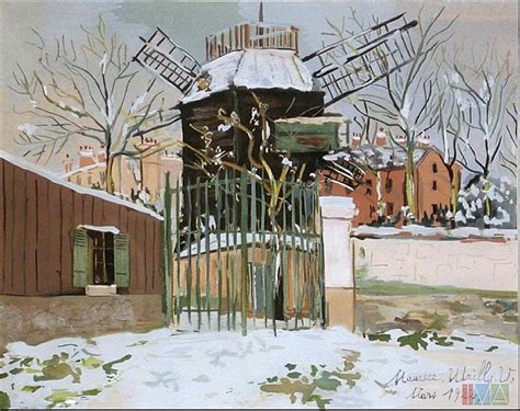 Church Of St Severin Maurice Utrillo