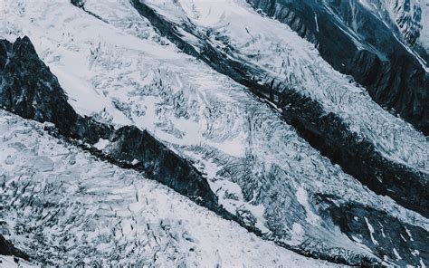 Download Wallpaper 3840x2400 Rock Glacier Surface Ice Snow 4k Ultra