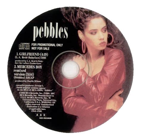 Pebbles Girlfriend Us Promo Cd Single Cd5 5 196440