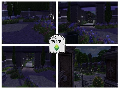 Cemetery By M13 At Sims Fans Sims 4 Updates