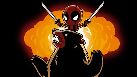 Badass Deadpool Hd Superheroes 4k Wallpapers Images Backgrounds