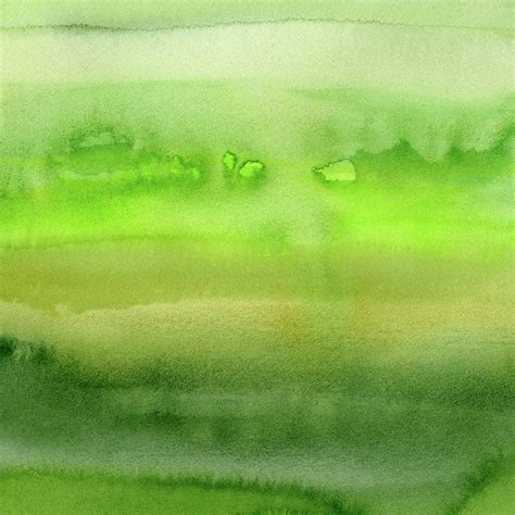 Grass Green Abstract Watercolor Painting By Olga Shvartsur Pixels