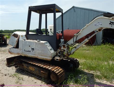 bobcat  compact excavator  parker ks item  sold purple wave