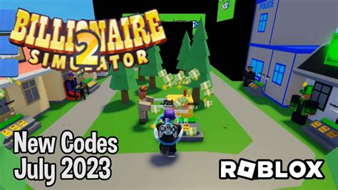 Roblox Billionaire Simulator 2 New Codes July 2023 Youtube