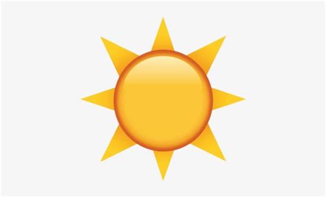 Sun Emoji Png Png Images Png Cliparts Free Download On Seekpng