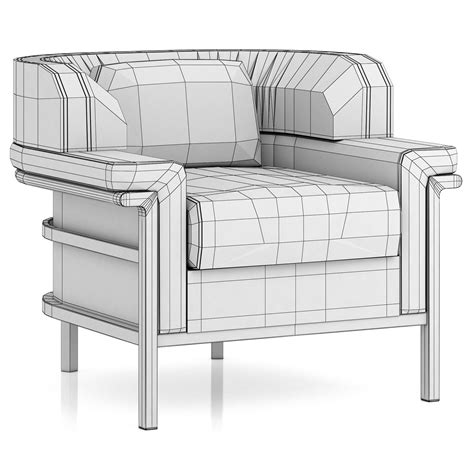 Dantone Home Contempo Armchair 3d Model By Zifir3d