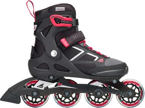 Toys Black And Blue Rollerblade Macroblade 80 Abt Mens Adult Fitness Inline Skate Performance