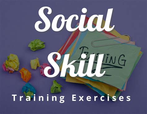 Social Skill Training Exercises For Children With Autism Craftythinking