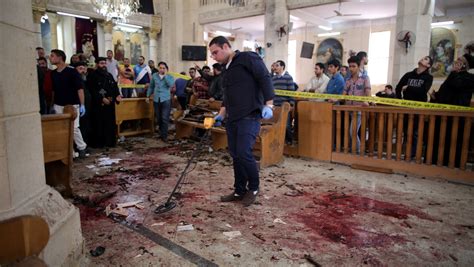 Egyptian Church Blasts Kill 44 Islamic State Takes Responsibility