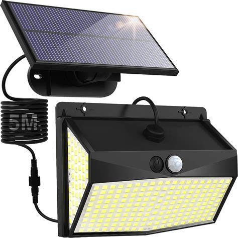 Nipify 318 Led Solar Security Lights Outdoorsolar Motion Sensor