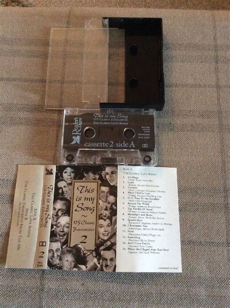 music cassette readers digest this is my song 115 classic favourites 2 ebay