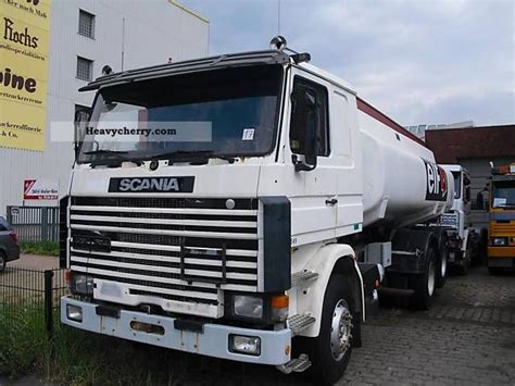 Scania 142 H 17 000 L Tanker 1987 Tank Truck Photo And Specs