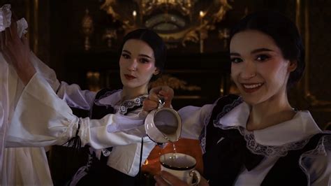 Asmr Twin Maids Prepare You For Sleep Roleplay Youtube