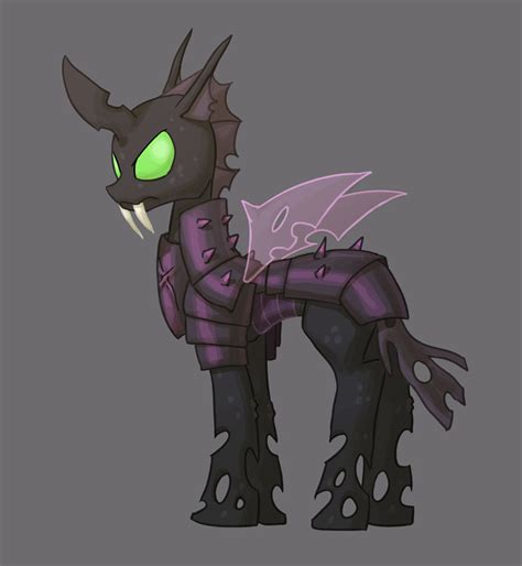 Commission Armored Changeling By Siansaar On Deviantart