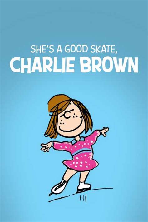 she s a good skate charlie brown 1980 redheadjedi the poster database tpdb