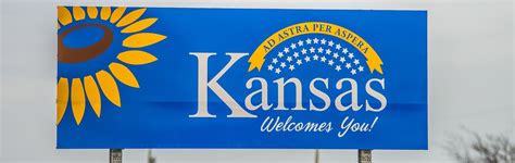 Welcome To Kansas State Road Sign Osborne Industries