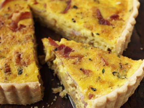 Egg Bacon And Cheese Flan Recipe Eatsmarter