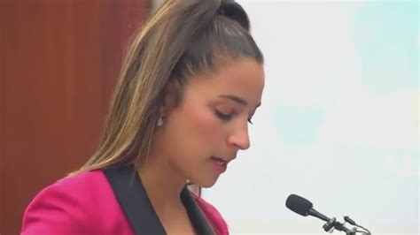 Aly Raisman Addresses Larry Nassar Calls Out U S A Gymnastics In Victim Impact Statement