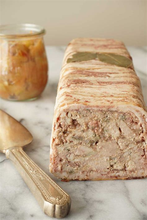 Pork And Chicken Liver Terrine With Spiced Apple Compote Autoimmune