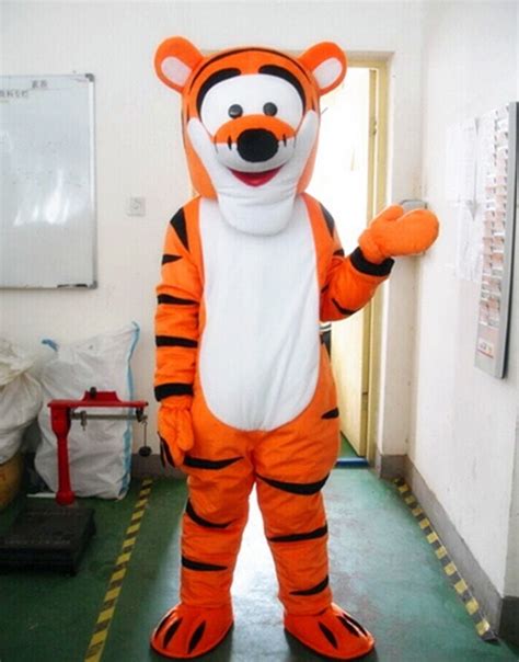 High Quality Tigger Mascot Costume Cartoon Mascot Costume Character Costume Free Shipping