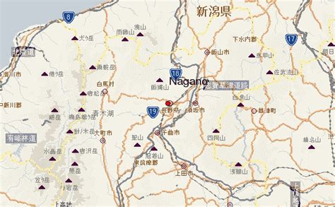 Maps of world current, credible, consistent. Nagano Location Guide