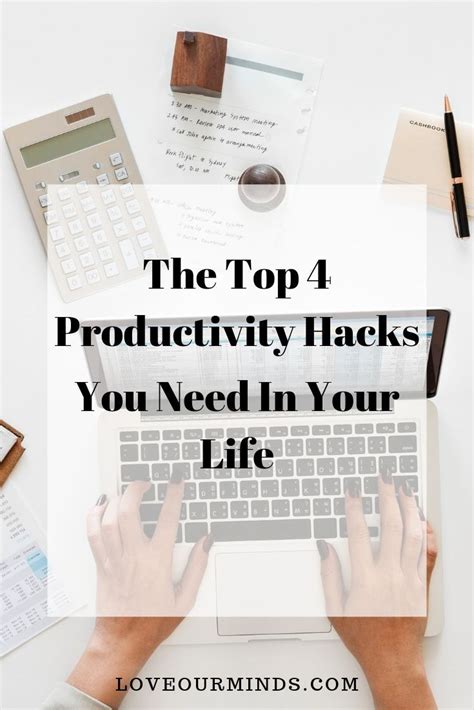 Productivity Hacks You Need In Your Life Productivity Hacks