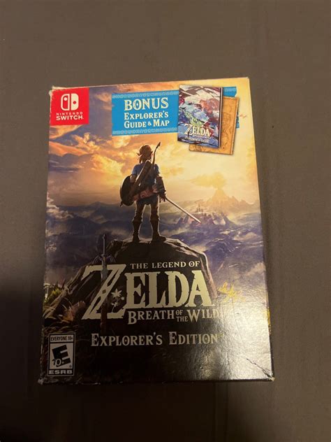 The Legend Of Zelda Breath Of The Wild Explorers Edition Video Gaming