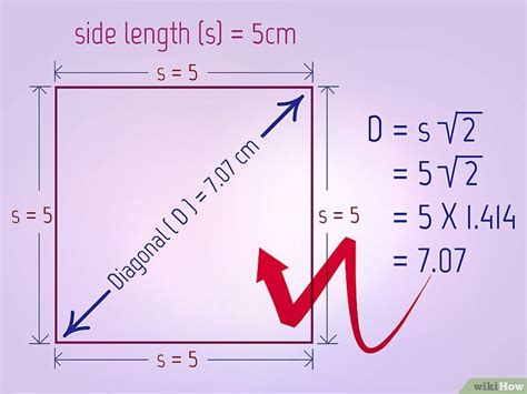 Come Calcolare La Diagonale Di Un Quadrato 16 Passaggi