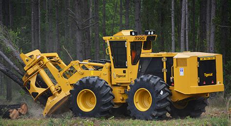 Tigercats First G Series Drive To Tree Feller Buncher Tigercat