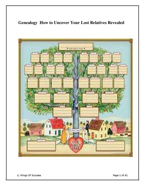 Genealogy How To Find Your Lost Relatives By Becky White Issuu