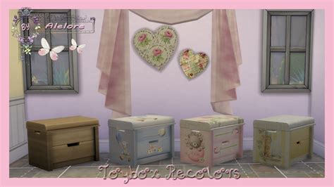 My Sims 4 Blog Toy Box Recolors By Alelore