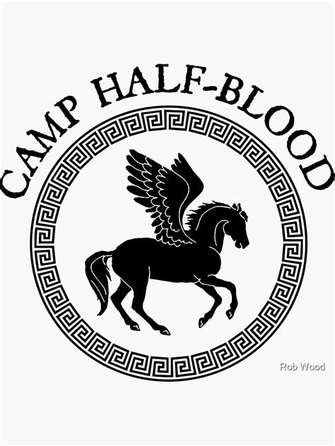 Camp Half Blood Percy Jackson And The Olympians Sticker For Sale By