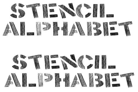 43 Best Alphabet Stencils