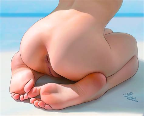 Tagme 1girl Anus Beach Feet Nude Petite Pussy Skinny
