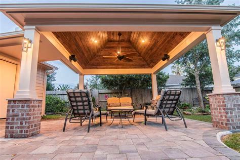 Hip Roof Patio Cover In Copperfield Hhi Patio Covers
