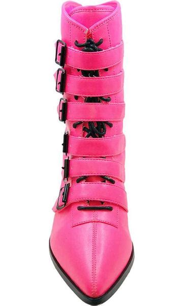 Strangecvlt Coven Hot Pink Boots Buy Online Australia Beserk