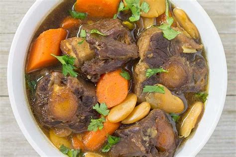 Braising is also wonderful for oxtail. Instant Pot Jamaican-Style Oxtail Stew | Recipe | Oxtail ...