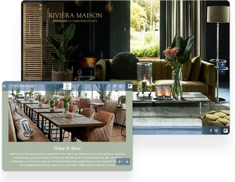 Riviera Maison Interactive Catalog Example - Foleon