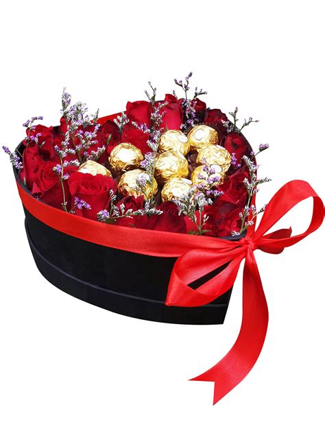 Valentines Day Red Roses Round Love Box Delivery Marikina City