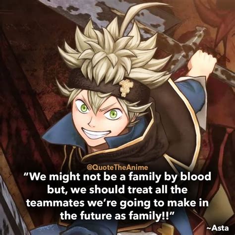 17 Powerful Black Clover Quotes Hq Images Clover Quote Anime