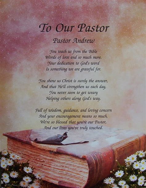 Free Printable Pastor Appreciation Poems Printable World Holiday