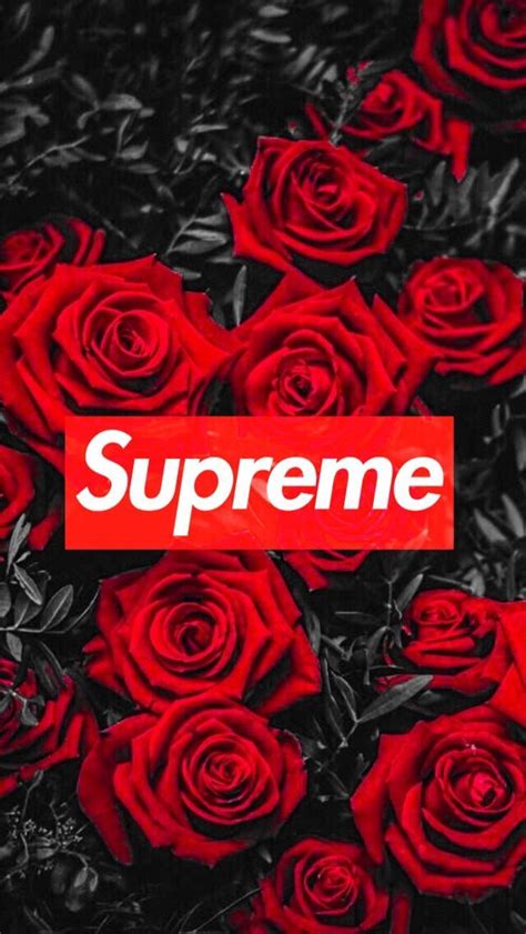 Supreme Flowers Wallpapers Wallpaper Cave