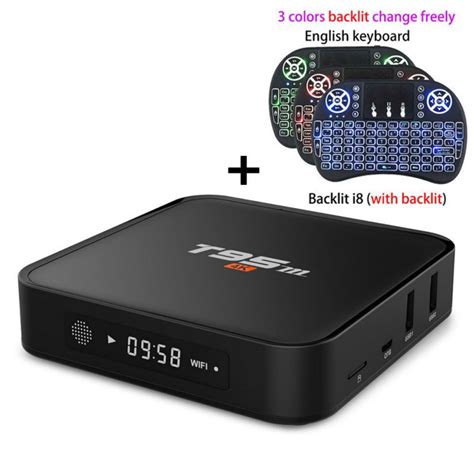 New T95m Android 60 Smart Tv Box Amlogic S905x Quad Core 64bit 2gb Ram