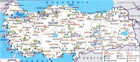 Bölgeleri Gösteren Dilsiz Türkiye Haritası Savepass