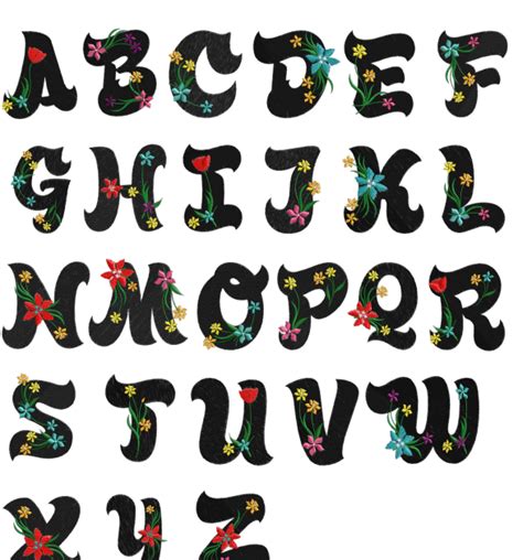 Graffiti Freestyle Graffiti Alphabet On Letters A Z Floral Fonts Design