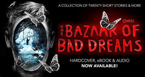 Stephen Kings The Bazaar Of Bad Dreams Now Available